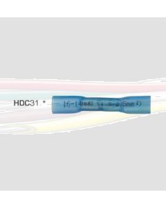 IONNIC HDC31-1000 CRIMP & SEAL Blue Heat Shrink Butt splice - Bag of 1000