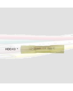 IONNIC HDC49-500 CRIMP & SEAL Yellow Heat Shrink Butt Splice - Bag of 500