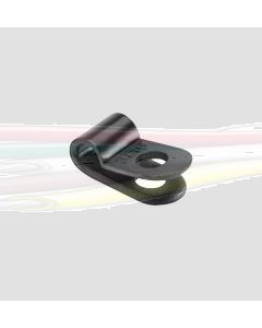 Narva 56581 Black Nylon Cable Clamps (P-Clips) - 4.3mm (Pack of 100)