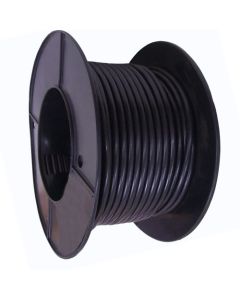 Ionnic TC-4-BLK-100 Single Black Cable - Tinned (4mm2)